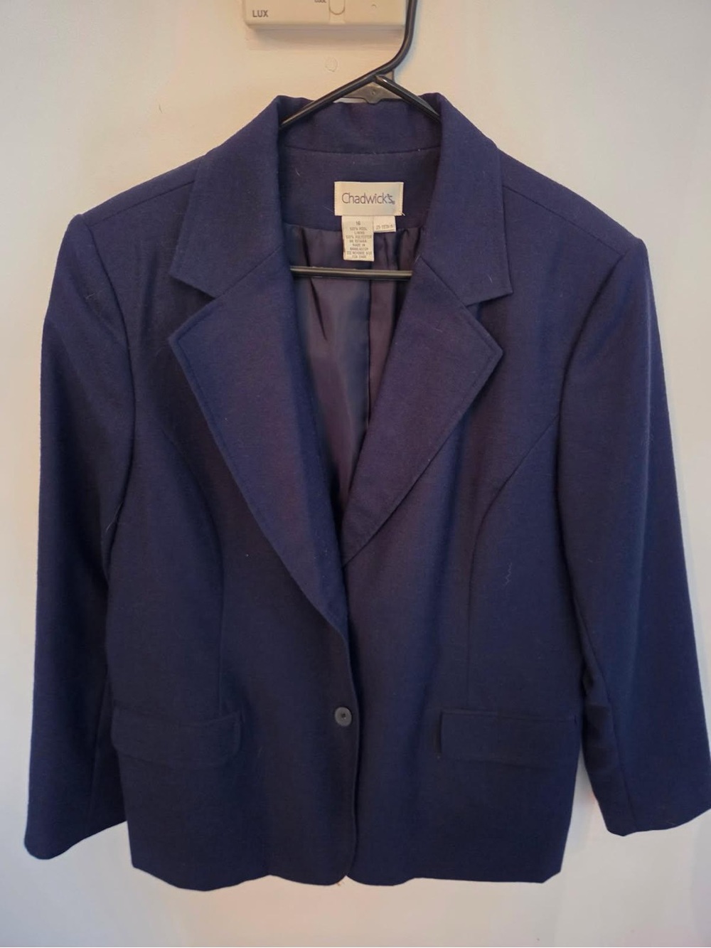 Chadwicks Deep Navy Women's Blazer Jacket